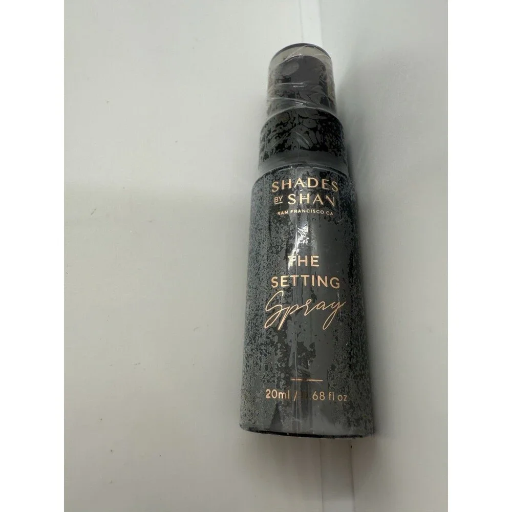 SHADES BY SHAN THE SETTING SPRAY Makeup Travel 20mL/0.68oz NEW W/Hyaluronic Acid